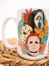 Load image into Gallery viewer, Halloween Spooky Floral Coffee Mug