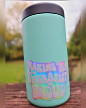 Load image into Gallery viewer, White Holographic Making My Therapist Proud Sticker