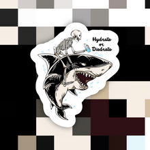 Load image into Gallery viewer, Hydrate or Diedrate Shark Sticker