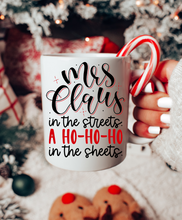 Load image into Gallery viewer, Mrs. Claus in the Streets Mug
