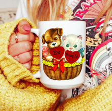 Load image into Gallery viewer, Valentine’s Day Ew People Cat and Dog Mug