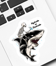 Load image into Gallery viewer, Hydrate or Diedrate Shark Sticker
