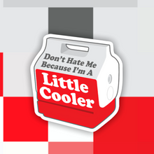 Load image into Gallery viewer, Don’t Hate Me Because I’m a Little Cooler Sticker