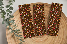 Load image into Gallery viewer, Retro Brown Mushrooms Bookmarks