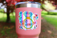 Load image into Gallery viewer, Holographic Mom I am Rich Man Sticker