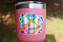 Load image into Gallery viewer, Holographic Mom I am Rich Man Sticker