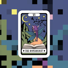 Load image into Gallery viewer, Reader The Romantasy Tarot Reader Sticker