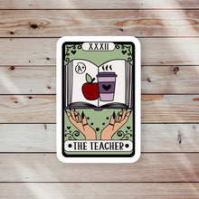 Load image into Gallery viewer, The Teacher Tarot Reader Sticker