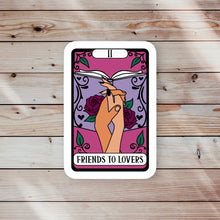 Load image into Gallery viewer, Friends to Lovers Tarot Reader Sticker