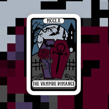 Load image into Gallery viewer, The Vampire Romance Tarot Reader Sticker