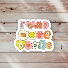 Load image into Gallery viewer, Read More Books Retro Sticker