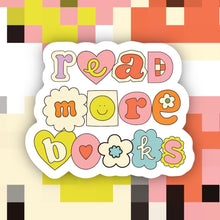 Load image into Gallery viewer, Read More Books Retro Sticker