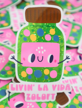 Load image into Gallery viewer, Livin' La Vida Zoloft Glitter Sticker