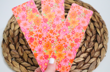 Load image into Gallery viewer, Pink Floral Mushroom Bookmarks