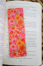 Load image into Gallery viewer, Pink Floral Mushroom Bookmarks