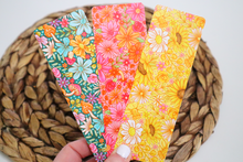 Load image into Gallery viewer, Pink Floral Mushroom Bookmarks