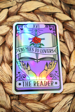 Load image into Gallery viewer, The Reader Enemies to Lovers Holographic Sticker
