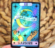 Load image into Gallery viewer, Starborn Reader Tarot Holographic Sticker