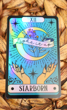 Load image into Gallery viewer, Starborn Reader Tarot Holographic Sticker