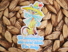 Load image into Gallery viewer, Go Disappoint the Next B*tch Glitter Retro Sticker