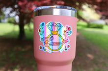Load image into Gallery viewer, Holographic Mom I am Rich Man Sticker