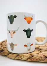 Load image into Gallery viewer, Cow Face Cute Coffee Mug