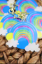 Load image into Gallery viewer, Mental Health Grounding Double Sided Keychain