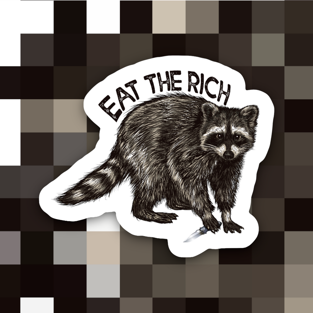 Racoon - Sticker