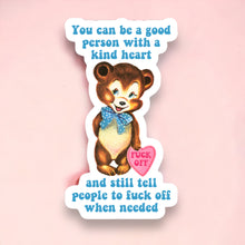 Load image into Gallery viewer, Good Person with a Kind Heart Sticker
