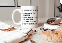 Load image into Gallery viewer, Dolly Parton Morning Checklist Cup of Ambition Coffee Mug
