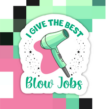 Load image into Gallery viewer, Hair Dresser Blow Dryer Sticker
