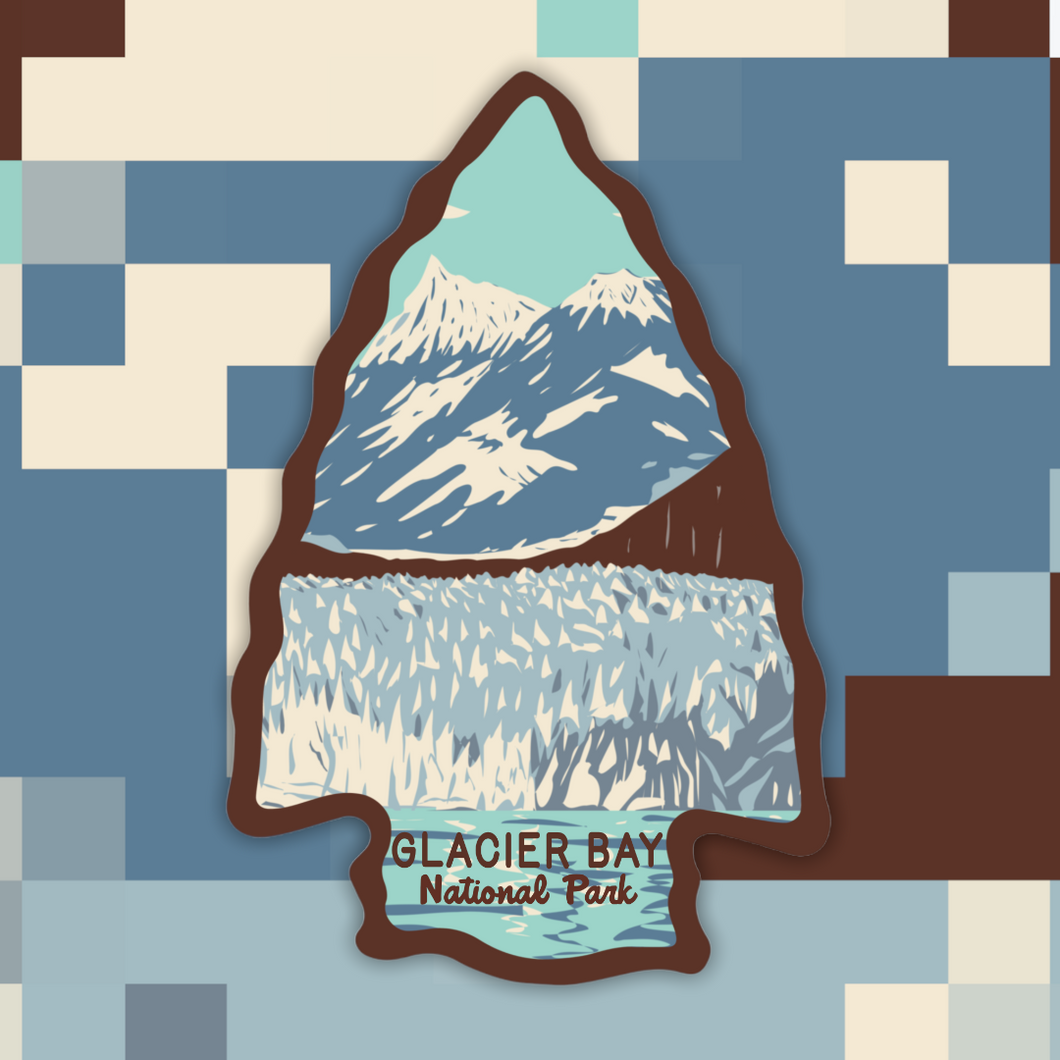 Glacier Bay National Park Sticker