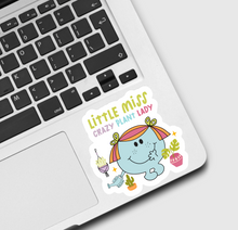 Load image into Gallery viewer, Little Miss Crazy Plant Lady Sticker
