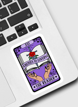 Load image into Gallery viewer, Reader Enemies to Lovers Tarot Sticker
