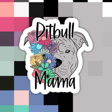 Load image into Gallery viewer, Pitbull Mama Dog Sticker
