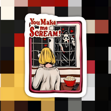 Load image into Gallery viewer, Horror Movie Scream Sticker
