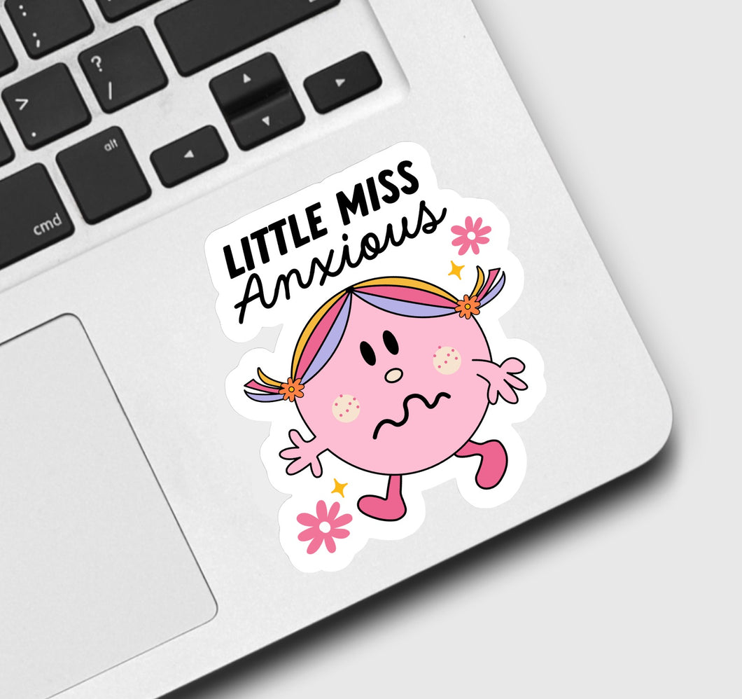 Little Miss Anxious Sticker