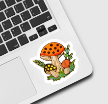 Load image into Gallery viewer, Vintage Mushroom Sticker
