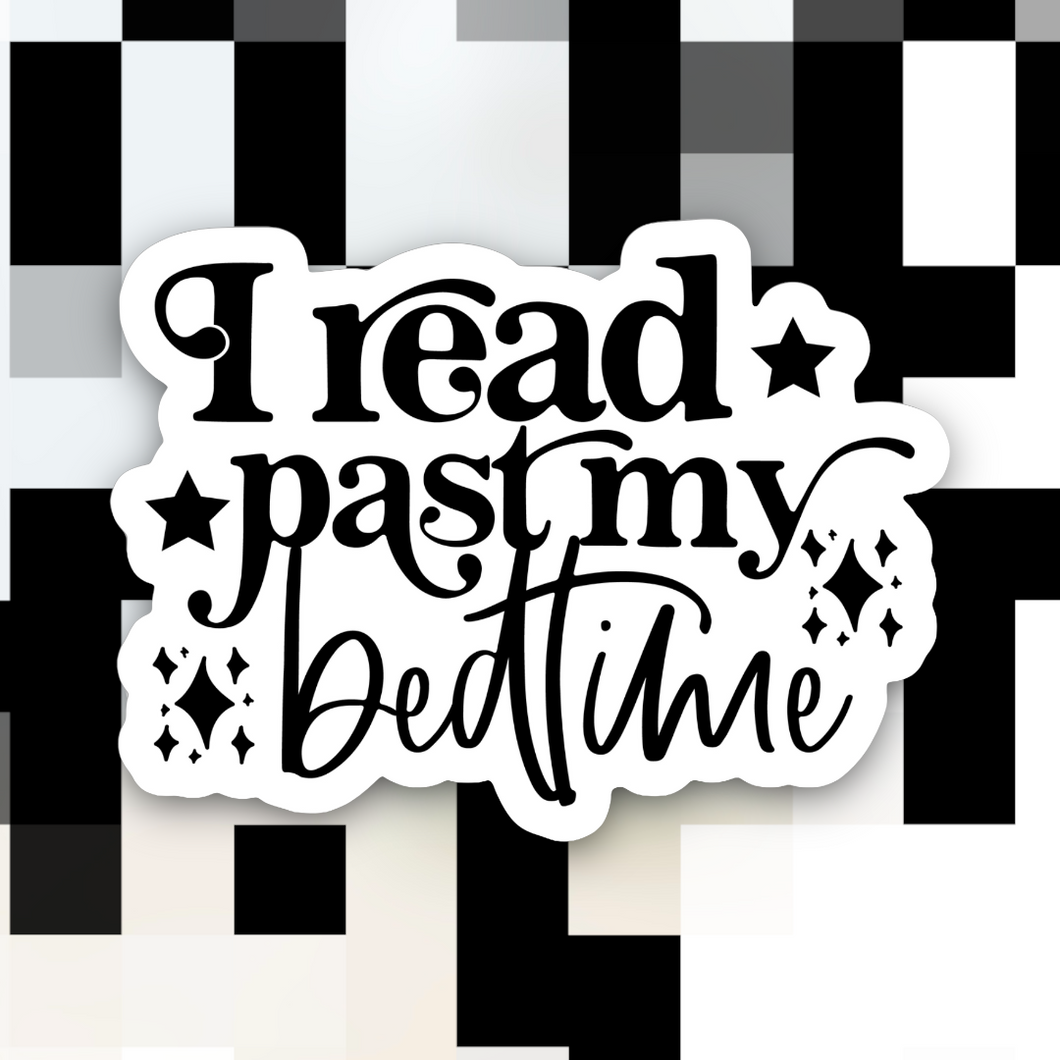 I Read Past My Bedtime Sticker