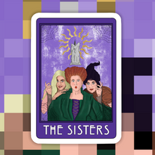 Load image into Gallery viewer, The Sisters Tarot Card Sticker
