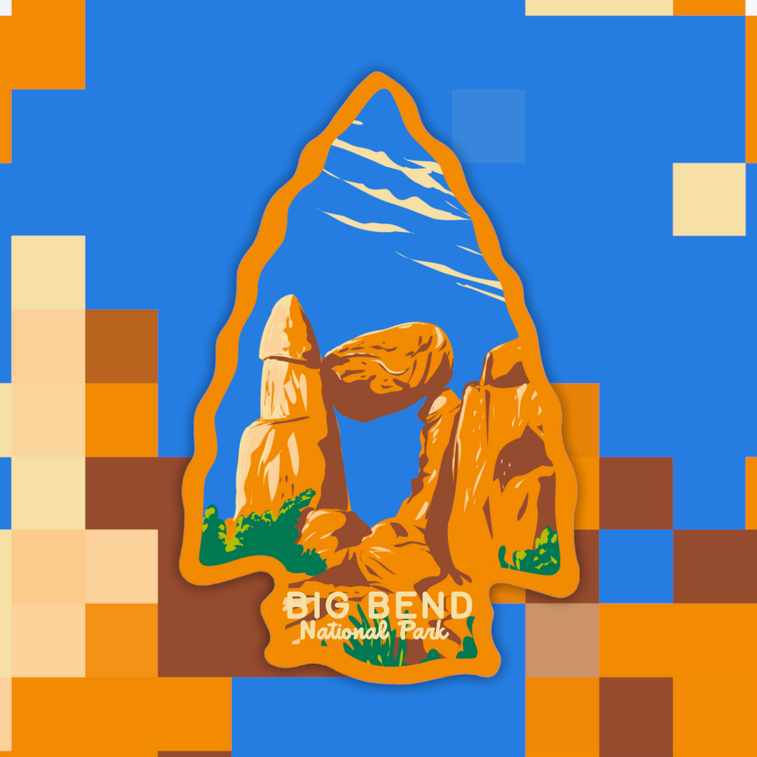 Big Bend National Park Sticker