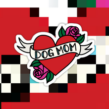 Load image into Gallery viewer, Dog Mom Heart Sticker
