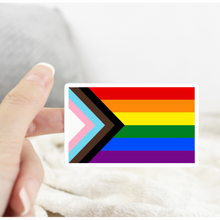 Load image into Gallery viewer, Pride Progress Flag Sticker
