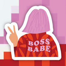 Load image into Gallery viewer, Boss Babe Sticker
