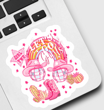 Load image into Gallery viewer, Western Let’s Go Girls Sticker
