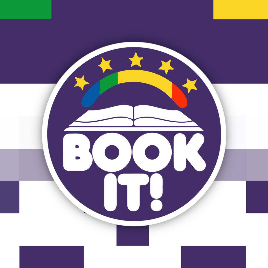 90’s Book It Sticker