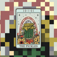 Load image into Gallery viewer, The Pickles Tarot Card Sticker
