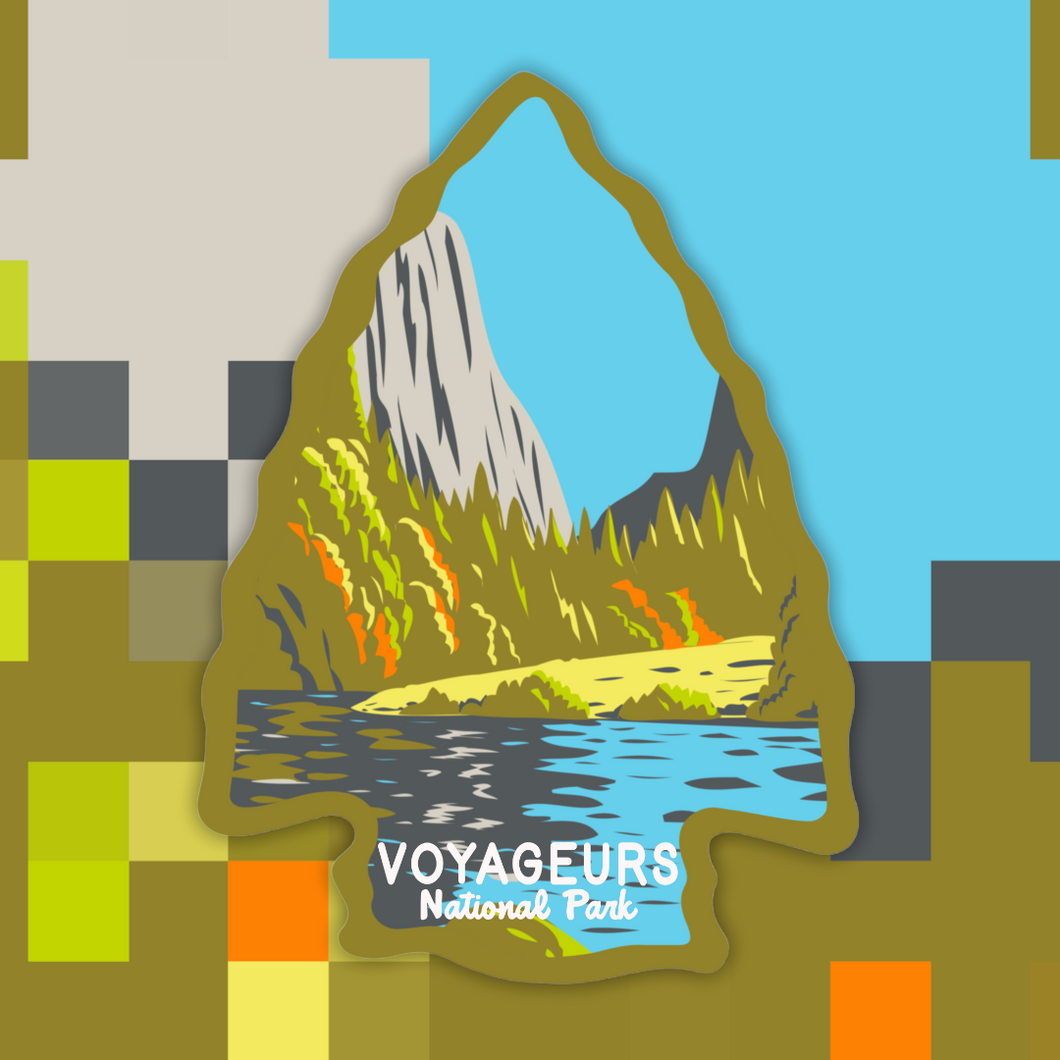 Voyageurs National Park Sticker