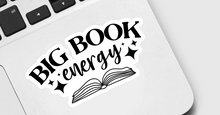 Load image into Gallery viewer, Big Book Energy Sticker
