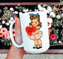 Load image into Gallery viewer, Anti Valentine F*ck Off Mug
